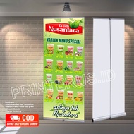 Ambil Promonya >> Y X BANNER 60X160CM MENU TEH POCI NUSANTARA MURAH