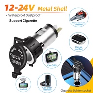 New Cigar Lighter Socket DC 12V Car Cigarette Lighter with Cable, 12V Female Power Socket Replacemen