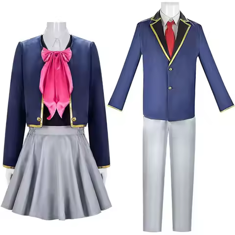 Anime Oshi No Ko Hoshino Aqua Cosplay Costume Jacket Skirts Hoshino Ruby Halloween Party Stage Perfo