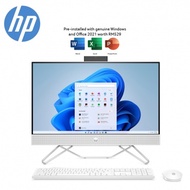 HP 27-Cb1002d 27'' FHD All-In-One Desktop PC Starry White ( I5-1235U, 8GB, 1TB SSD, Iris Xe, W11, HS