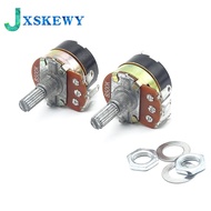 2PCS WH138-1 adjustable resistance speed regulator with switch potentiometer B5K B10K B20K B50K B100