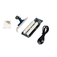 PCI-Eエクスプレス デュアル PCI ライザー アダプタ PCIeスロット PCIE X1 X 4 X8 X 16スロット 互換性