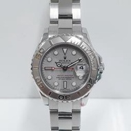 ROLEX勞力士 169622 Yacht-Master 2013/11卡 小巧可愛 鉑金小遊艇 大眾當舖 編號L592