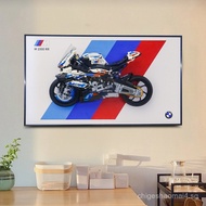 Compatible with LEGO Bricks BMW M1000RR Motorcycle Wall Frame Hanging Display Board Assembly Puzzle 