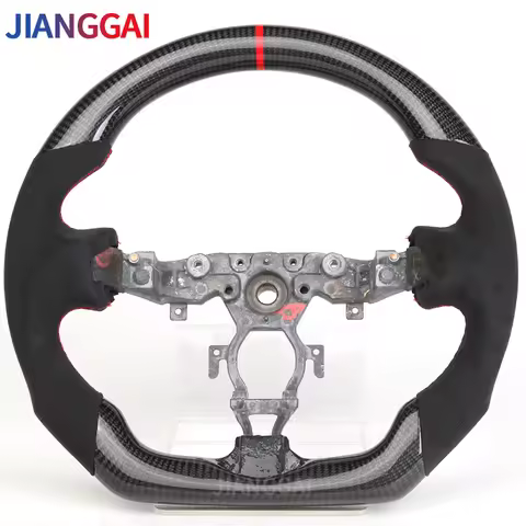 For Nissan 370z Carbon Fiber Steering Wheel Customized Suede For Nissan 370z Z34 2009-2021 Racing St