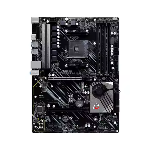 ASRock X570 Phantom Gaming 4S Motherboard Support 5500 5600 5700X 5800X3D CPU DDR4 M.2 NVME HDMI PCI