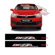 PERODUA BEZZA FRONT WINDSCREEN STICKER