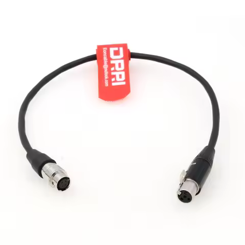 Sound Devices 888 833 power cable hirose 4 pin female to TA4F
