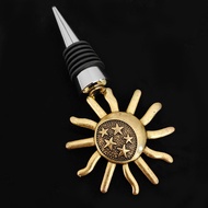 Creative Wine Cork Black Silicone Foaming Wine Cork Zinc Alloy Wine Cork