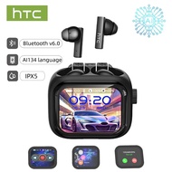 【New】HTC NE40 TWS AI Translator Earbud Wireless Bluetooth Earphone Bluetooth V6.0 Face-to-Face Trans