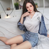 Sex Doll🌈Realistic Japanese Anime Loli Entity Sex Doll Implanted Hair Adult Toy for Men Masturbator Vagina Oral实体娃娃SY花泽