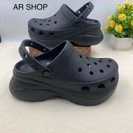 【ถูกที่สุดในเว็บ】รองเท้ารัดส้น รองเท้าแบบสวม รองเท้าส้นสูง Crocs สำหรับผู้หญิง รู่น classic bae clog พื้นนิ่มใส่สบาย สินค้าขายดี ห้ามพลาดนะคะ