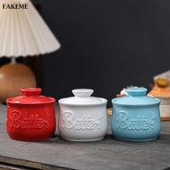 FAKEME Butter Crock with Lid Large Capacity Butter Keeper for Household