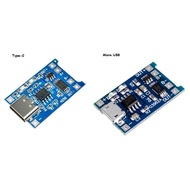 TP4056 5V 1A Micro USB Type-C 18650 Lithium Battery Charger with Protection IC