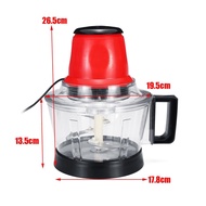 绞肉机【Ready Stock】XIAOMI EXTRA LARGE High-quality Electric 3L Meat Mincer Chopper Food Processor Multi