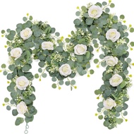 Eucalyptus Leaves Camellia Gypsophila Rattan Decoration Artificial Simulation Eucalyptus Eucalyptus 