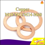 [Prompt Delivery]Copper flat gasket, marine watch flat gasket, sealing gasket, pure copper metal scr