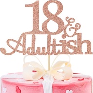 18th Birthday Cake Insert Card Decoration Plug-In 9.28