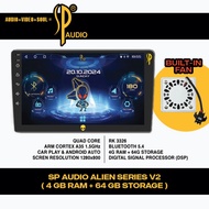 Pemain Android Kereta SP Android Player 9" & 10" inch (4Gb Ram+64Gb) Car Multimedia Android Player C