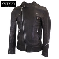 Lewis Leathers [成色極佳] REAL McCoy's 聯名款 445T SUPER MONZA 雙排扣騎手夾克 36 碼 [二手]