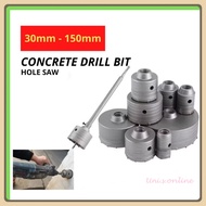 SDS Hole Saw Core Drill Bit 100mm / 150mm Concrete Carbide Steel Drill Bit Wall HSS Shank