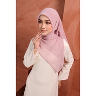 AF 32 ( ROSY BROWN  )BAWAL RATU PLAIN KOSONG BAWAL ASLI NO.1