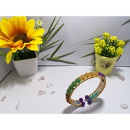 14k金手编款多宝手镯，14K GOLD BRACELET BRACELET