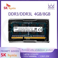 [Ready Stock] SK Hynix Hynix DDR3 DDR3L 4GB/8GB/16GB 1333/1600MHz RAM Laptop Memory Laptop Computer Memory Strip