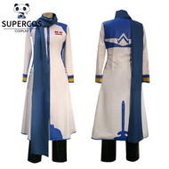 Vocaloid Kaito Cosplay Costume Long Wind Breaker Full Set for Events