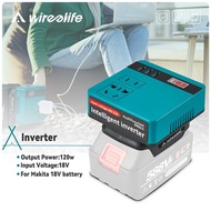 120w 18V Portable Inverter Adapter Power Bank Converter for Makita 18v Battery(Battery Not Include）