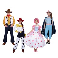 Toy Story Woody cos costume Buzz Lightyear Halloween Tris cosplay Shepherdess Stage Costume