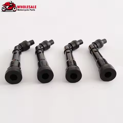 1/2/4pc Motorcycle Ignition Spark Plug High Pressure Cap Cover For Yamaha V-Star VStar V Star 650 99