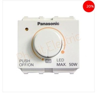 PANASONIC สวิทซ์หรี่ไฟ พานาโซนิค LED DIMMER SWITCH 50W WEG57912 FULL-COLOR WIDE SERIES
