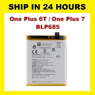One Plus 6T / 1+6T ( A6010 A6013 ) One Plus 7 / 1+7 Battery BLP685 ( 1 + 6T / OnePlus6T / OnePlus 6T