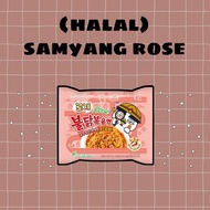 (HALAL) Samyang Rose, Quattro Cheese, Creamy Carbonara, Carbonara, Cheese, Jjajang