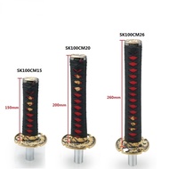 Jdm Katana Shifter Knob 200mm Speed Chrome Samurai Sword Sword Shift Handle Racing Jdm Shift Knob