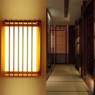 Sconce โคมไฟติดผนัง สไตล์ญี่ปุ่น โคมไฟข้างเตียง ห้องนั่งเล่น โคมไฟบันได ทางเดิน การศึกษา โคมไฟติดผนัง