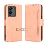 Multi-Card Slots Casing for Vivo V 25 V25 Pro Wallet Case VIVOV25 V25Pro Flip Magnetic Buckle PU Lea