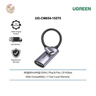 UGREEN ADAPTER USB-C TO DP 1.4 FEMALE CONVERTER 8K@60HZ/4K@120HZ UG-CM654-15575