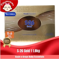 S-26 Gold 0-6 Months 1.8kg. 0-6months Infant Formula Milk S26