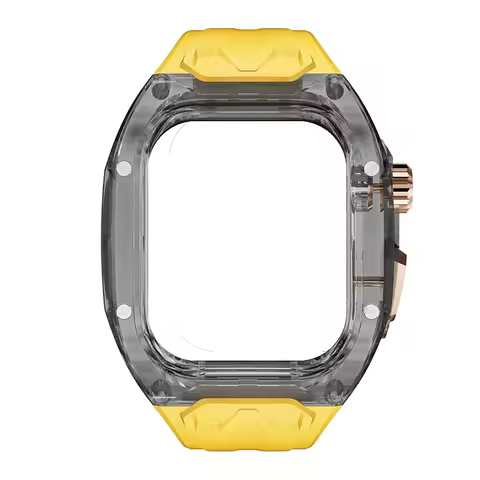 Suitable for Apple Watch Series 10 protective case modification, integrated watch strap, Lamborghini