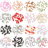 【HZ105】50pcs/lot flat square letter beads multicolor English letter beads for jewelry making