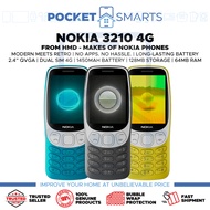 [MY Set] Nokia 3210 4G (Dual SIM | 2.4" Display | FM Radio) 1 Year Nokia Malaysia Warranty