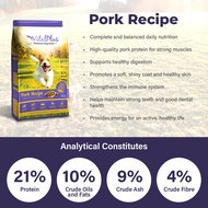 CATQUEEN PETS Malaysia VITALPLUS 4KG Premium Dog Food Salmon Lamb Pork Recipe High Quality Protein C