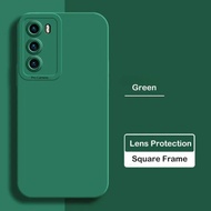 lens case samsung a6 a8 j7 j6 j4 plus 2018 softcase polos casing - hijau j4 plus
