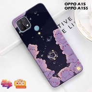 Case Hp Oppo A15 / Oppo A15S - Darari Store - Hardcase 3D Fullprint Oppo A15 / Oppo A15S  - Fashion Case Motif Beruang Lucu Keren - Case All Type - Case - Case Kilau - Pelindung HP - Kesing Hp - Case Cewek - Case Cowok-Mika Hp-Hontinga-Jolera-Uniq Cas