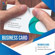 FULLY WATERPROOF NAME CARD / NAME CARD PRINTING / NAME CARD / BUSINESS CARD / BUSINESS CARD PRINTING