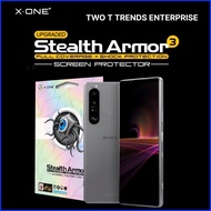 Sony Xperia 1 VI 10 VI 1 III 5 III 10 III 1 II 5 10 II X-One Stealth Armor 3 Clear Matte Screen Prot