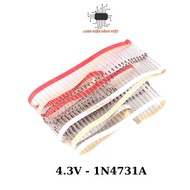 High quality zener Diode 4.3V 4V3 1W 1N4731A 10 pcs