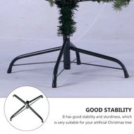Heavy Duty Metal Christmas Tree Stand Foldable Legs Suitable for 4 6 ft Trees 30/35/40/45/50/60cm green Christmas tree iron tripod metal Christmas tree accessory base bracket